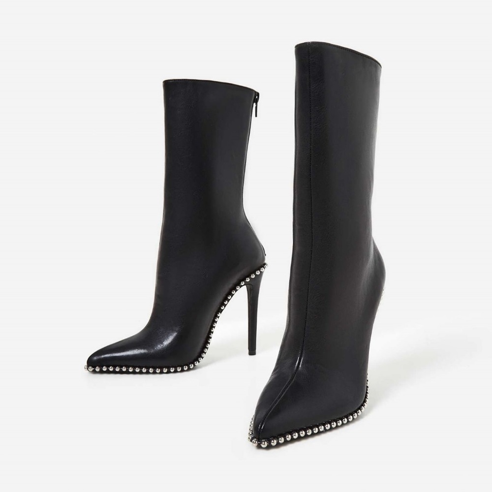 Ego Shoes Drome Studded Detail Ankle Boot